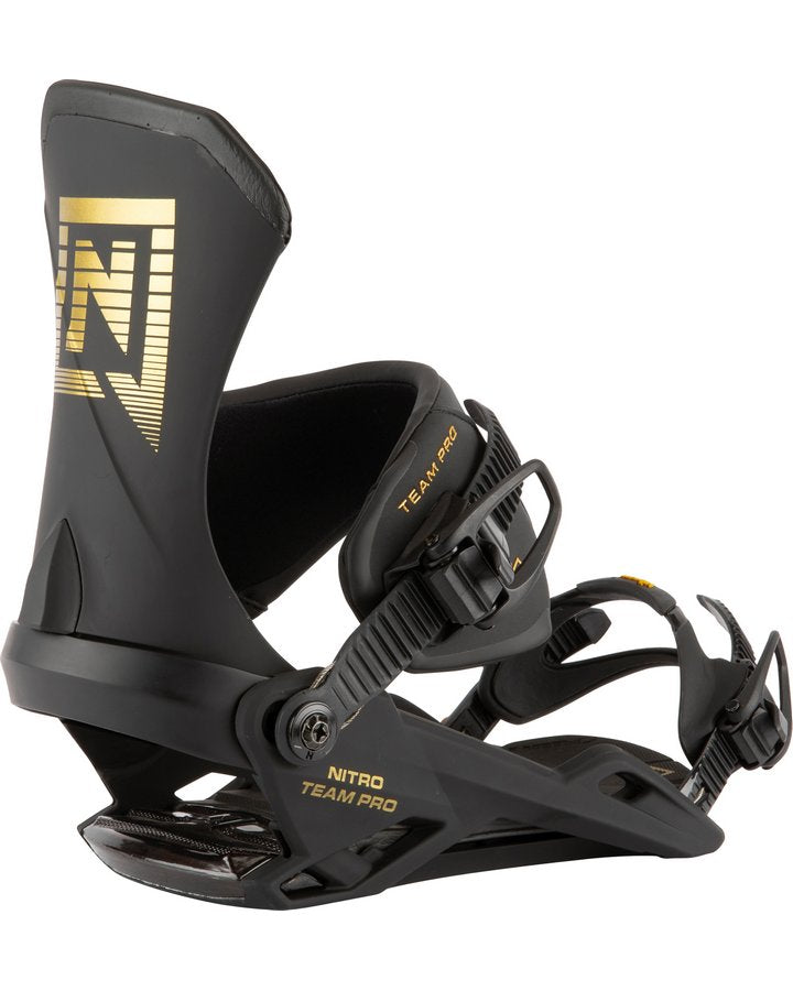 Nitro Team Pro Snowboard Bindings - Goldy - 2022