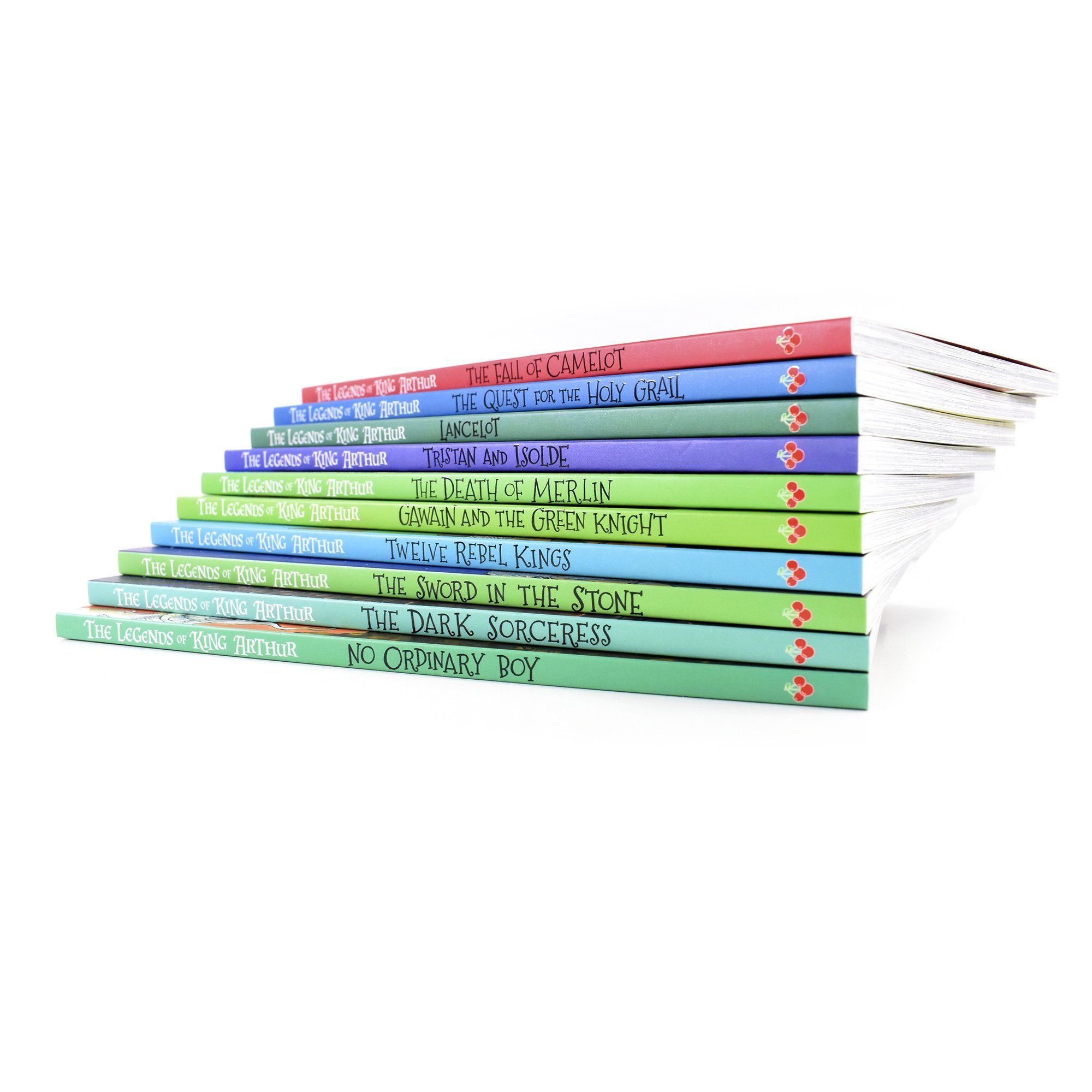 The Legends Of King Arthur Easy Classic 10 Books Box Set By Tracey Mayhew - Ages 7-9 - Paperback
