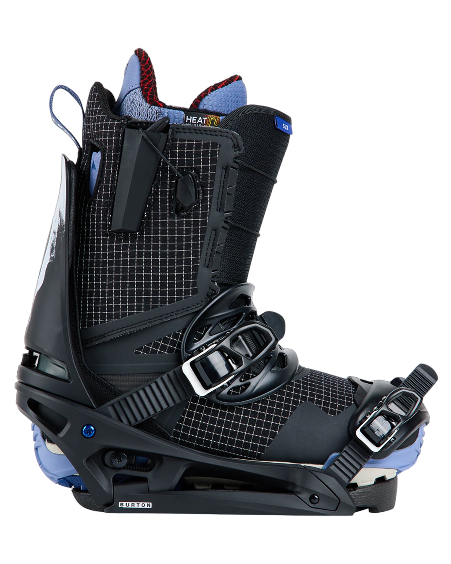 Burton Men's Cartel X Est® Snowboard Bindings - Black / White / Graphic - 2024