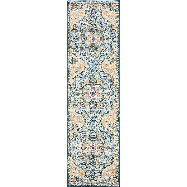 Rugshop Vintage Distressed Bohemian Area 5' x 7' Multi 5' x 7' Multi Color