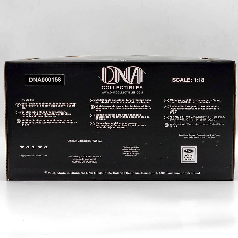 DNA Collectibles 1/18 Volvo 164 E 1972 DNA000158 Resin Model Car Limited Red Toys Gift