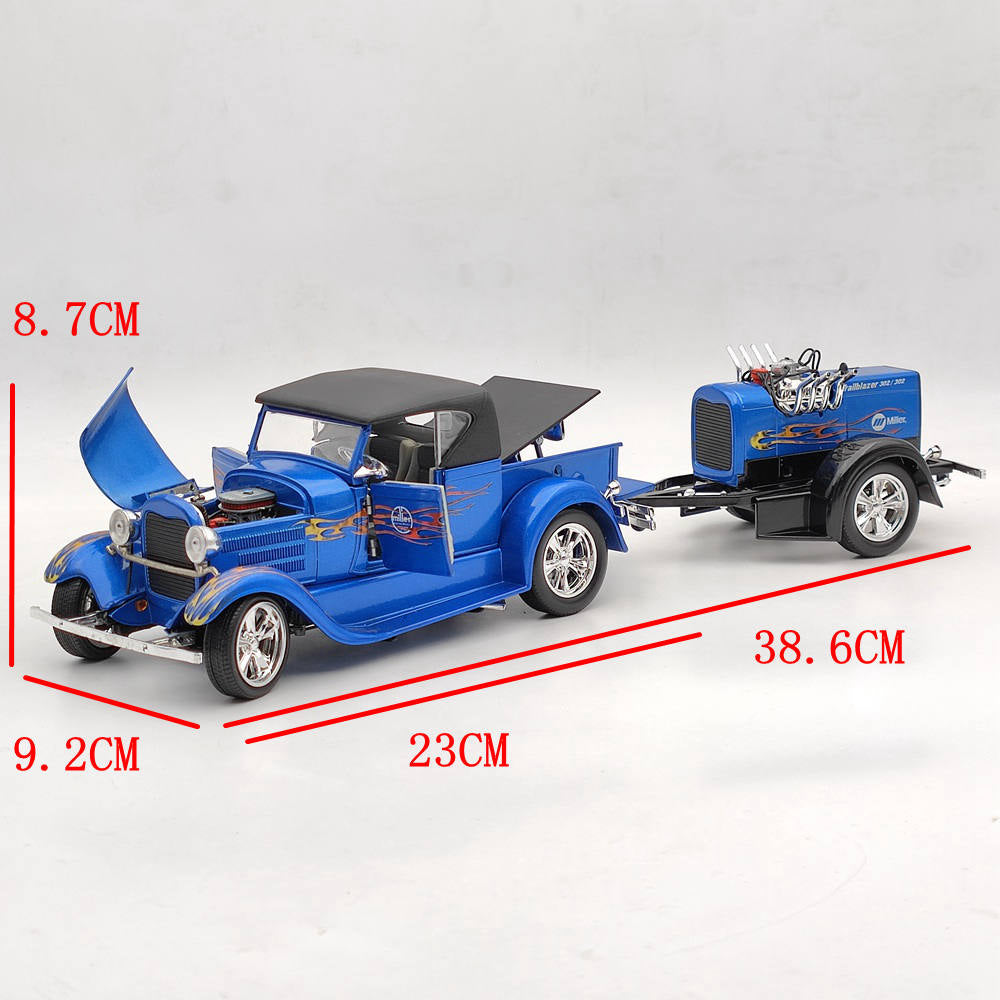1:18 ERTL Miller 29 Roadster Pickup With a V8 Welder/generator Diecast Models Toy Car Gift