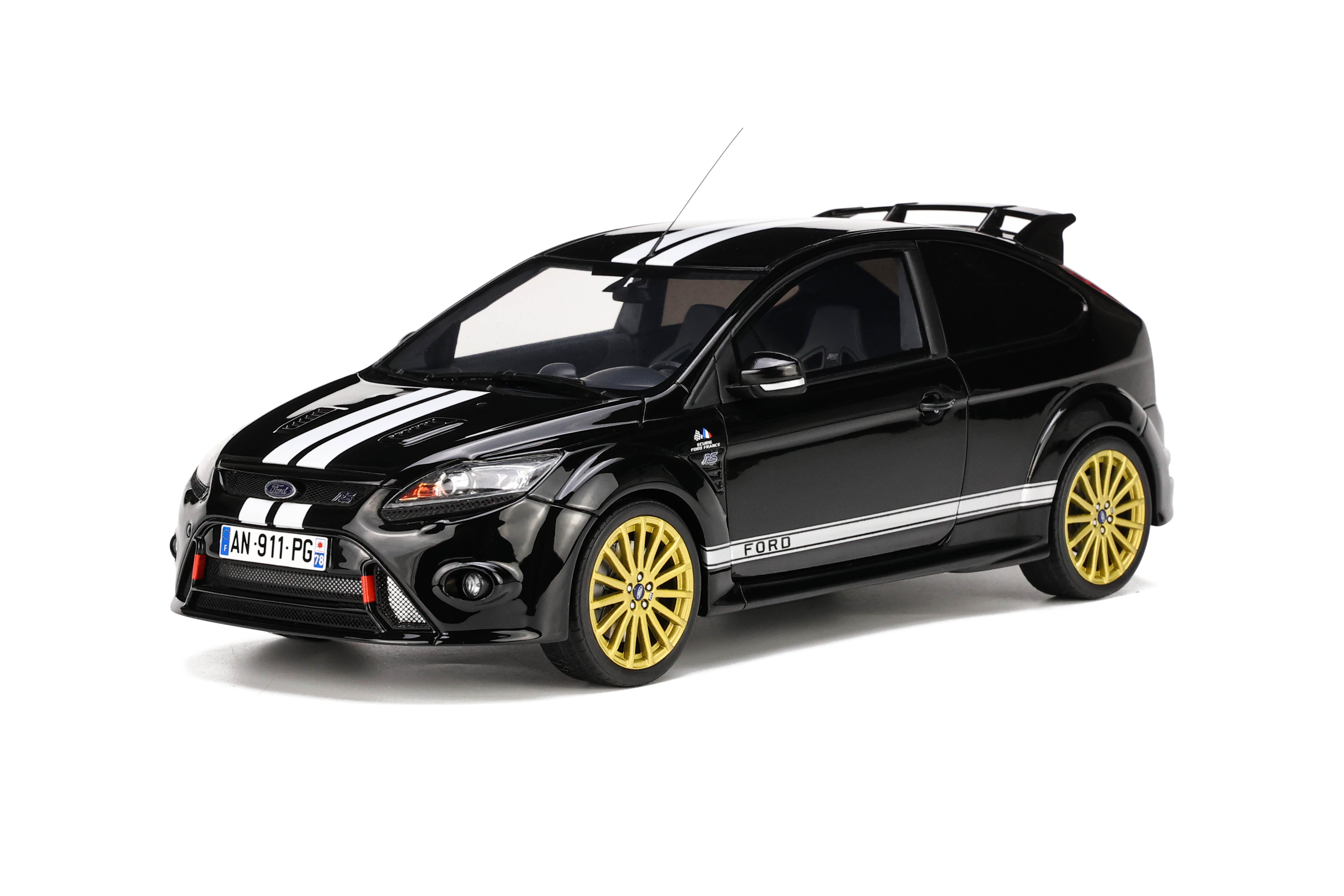 OTTO 1:18 Ford Focus Rs MK2 Le Mans 2010 Black OT1008