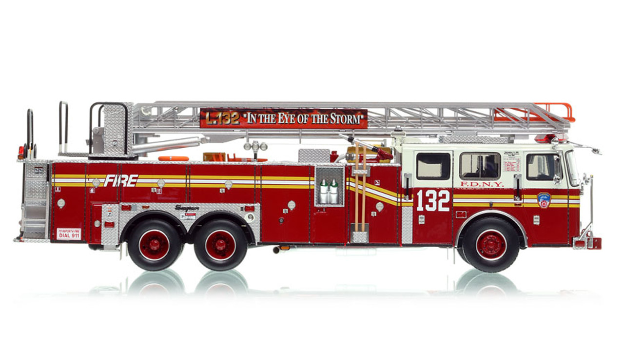 FIRE DEPARTMENT CITY OF NEW YORK 2001 LADDER 132 - BROOKLYN