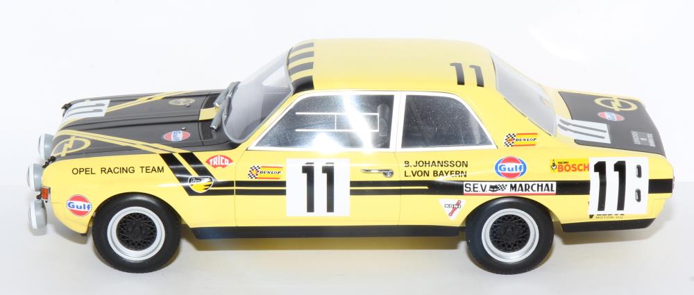 Minichamps 1:18 Opel Commodore A Steinmetz Von Bayern/Johansson #11 24H Spa 1970 107704611