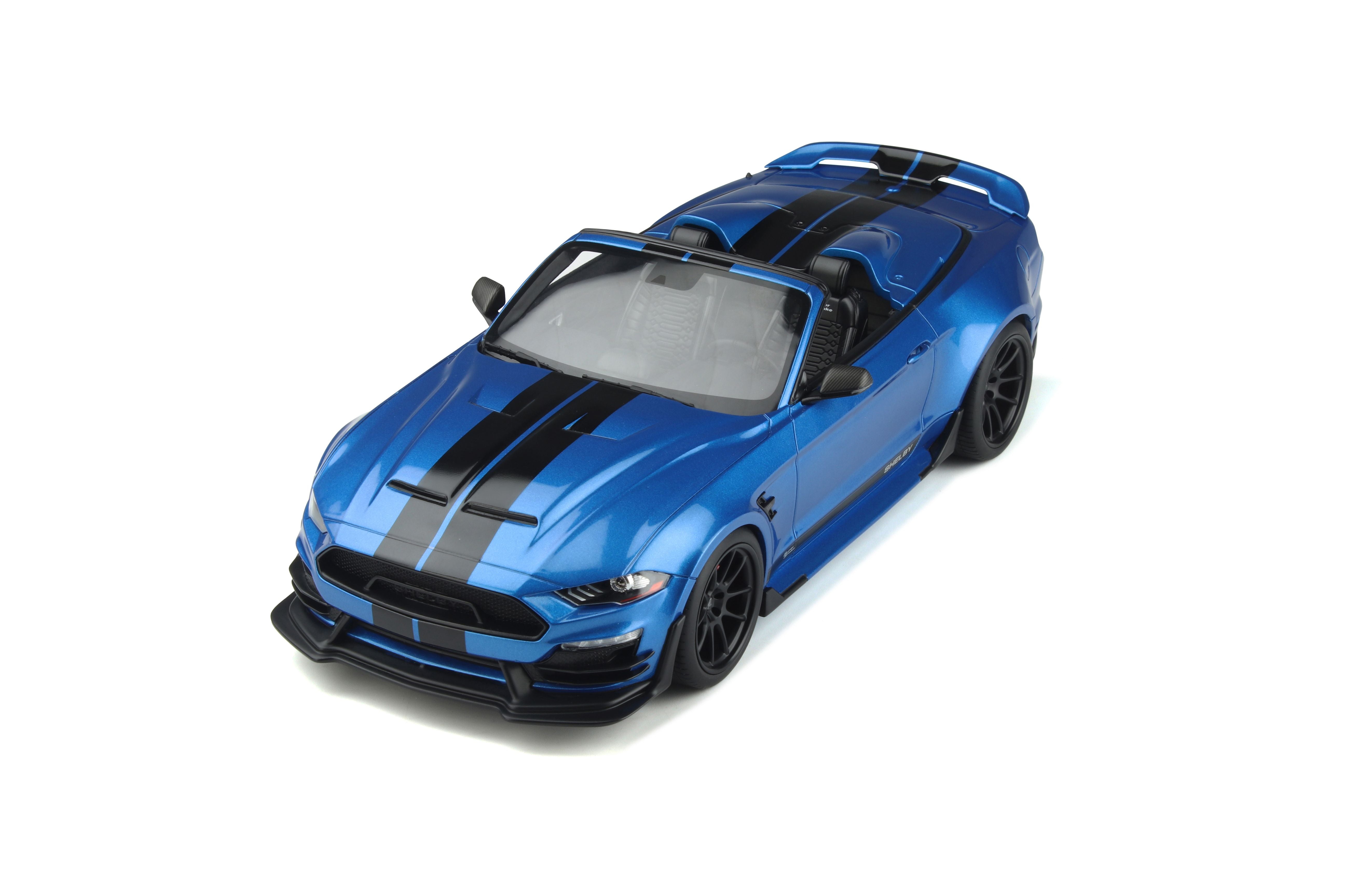 GT Spirit 1:18 2022 Ford Shelby Super Snake Speedster Velocity Blue GT398