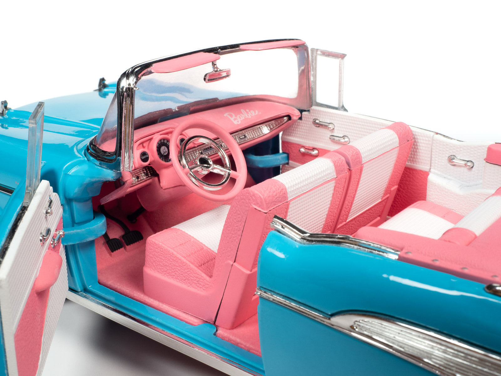 Barbie 1957 Chevy Bel Air Convertible (Aqua Blue) 1:18 Scale