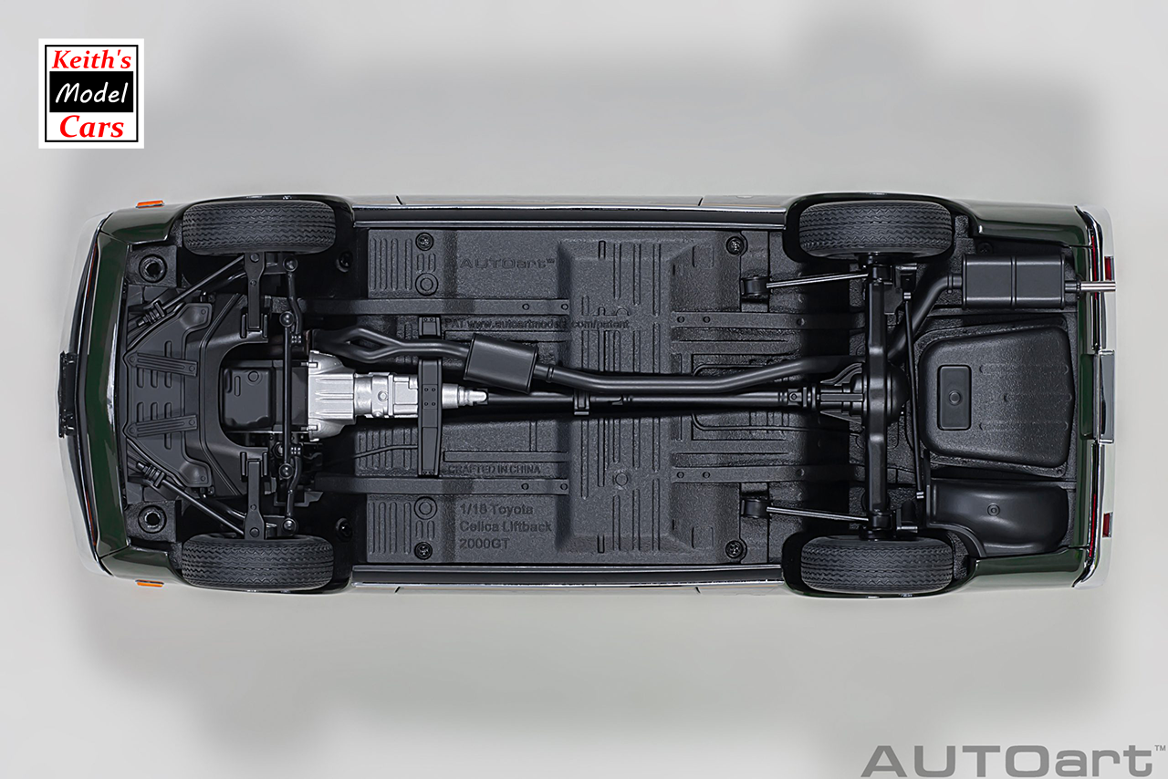 [1/18 Scale] Toyota Celica Liftback 2000GT (RA25) 1973 in Moss Green by AUTOart Models