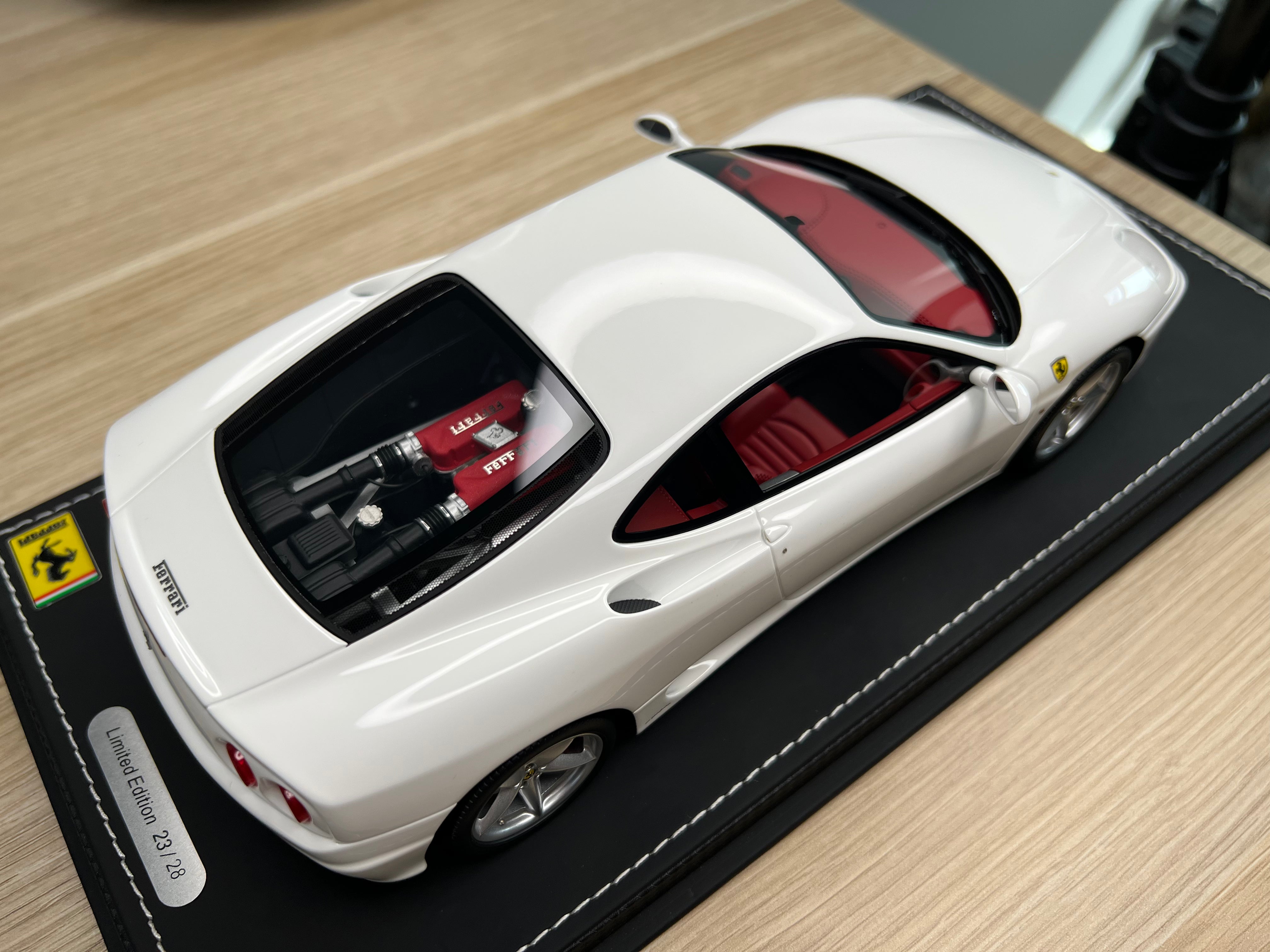 Ferrari 360 Modena - Bianco Avus - 1:18