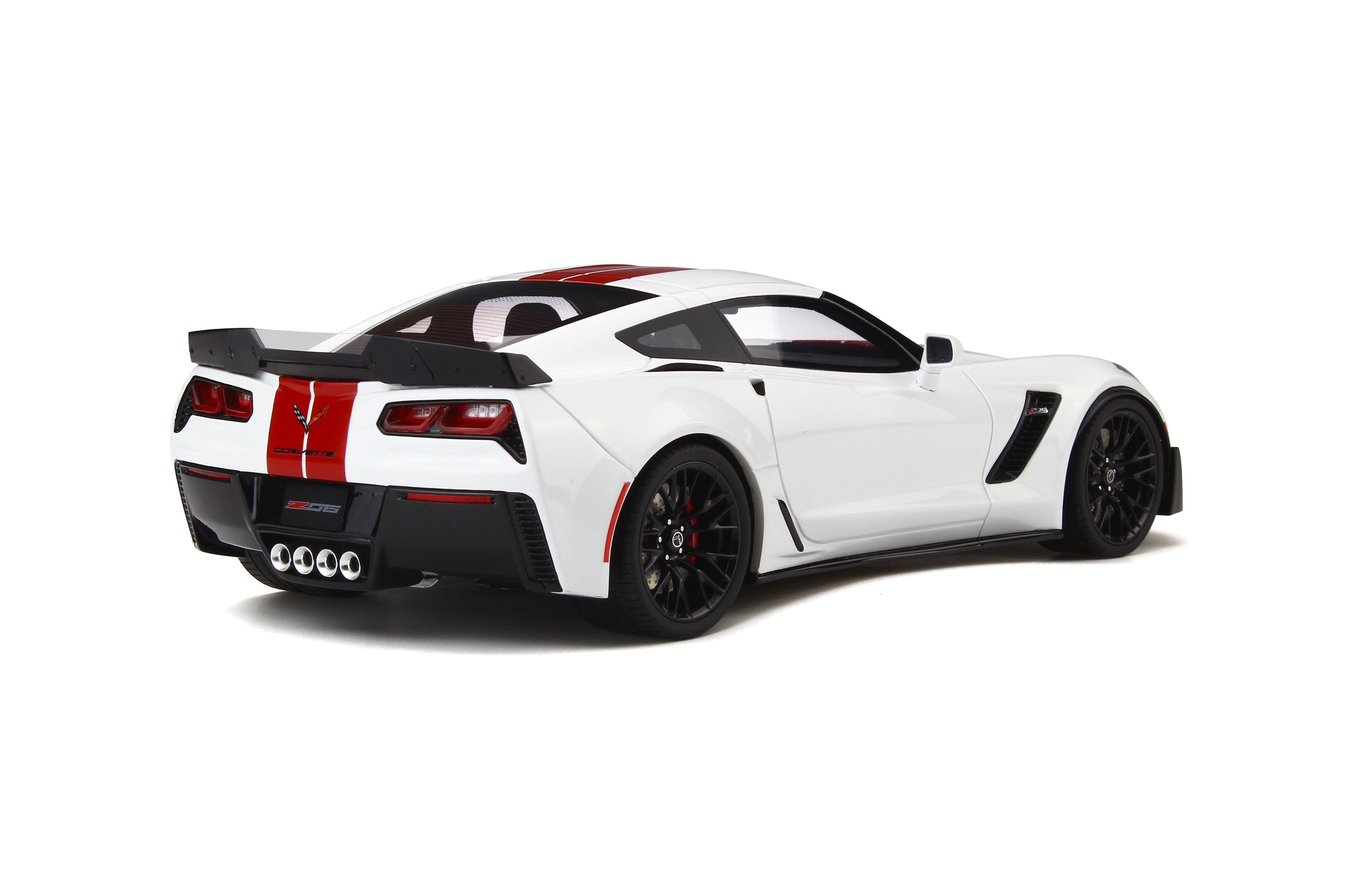 GT Spirit 1:18 2017 Chevrolet Corvette C7 Z06 Arctic White GT214