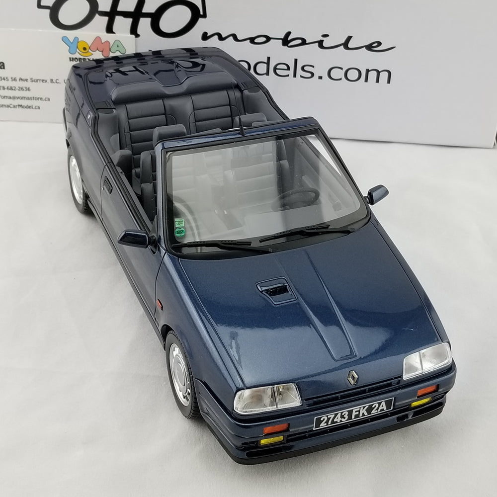 OTTO 1:18 Renault 19 16S Cabriolet Blue sport 449 Resin Model Car OT673