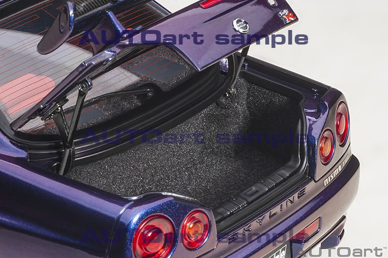 *PREORDER* AUTOart 1:18 Nissan Skyline GT-R (R34) NISMO Z-Tune in Midnight Purple III