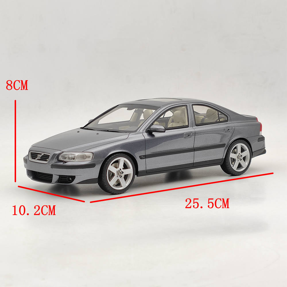 DNA Collectibles 1/18 Volvo S60 R 2003 DNA000107 Resin Model Car Grey Metallic Toy Gift