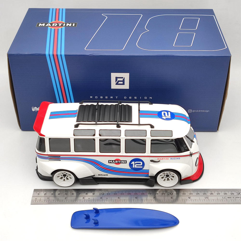 Rob3artdesign 1/18 Robert Design MCE VW Beetle Van Volkswagen Volks Martini RWB