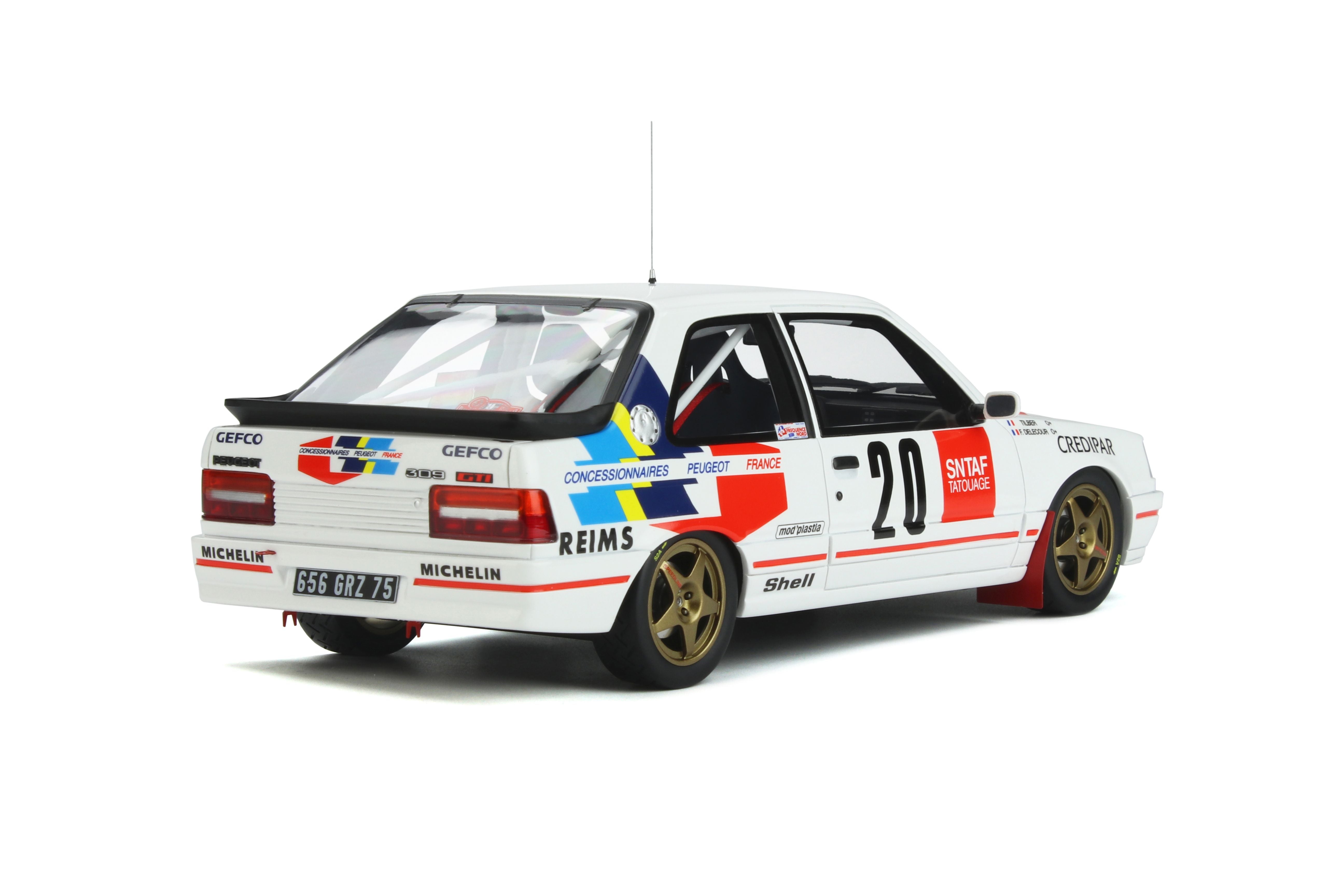 OTTO 1:18 1990 Peugeot 309 Gr. A #20 Monte Carlo Rally OT943