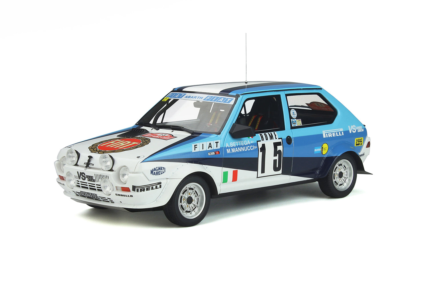 OTTO 1:18 1980 Monte Carlo Rally #15 Fiat Ritmo Abarth Gr.2 OT888