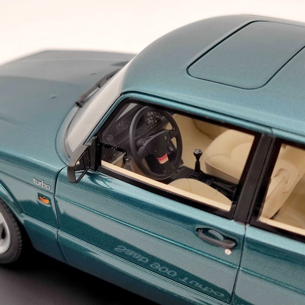DNA Collectibles 1/18 Saab 900 Turbo T16 Airflow Green DNA000095 Resin Model Car Toys Gift