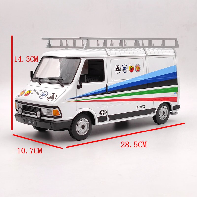1:18 IXO FIAT 242 1980 - TECHNIC ABARTH ASSISTANCE/ ONLY ROOF RACK 18RMC060XE Diecast Models Car Limited Collection