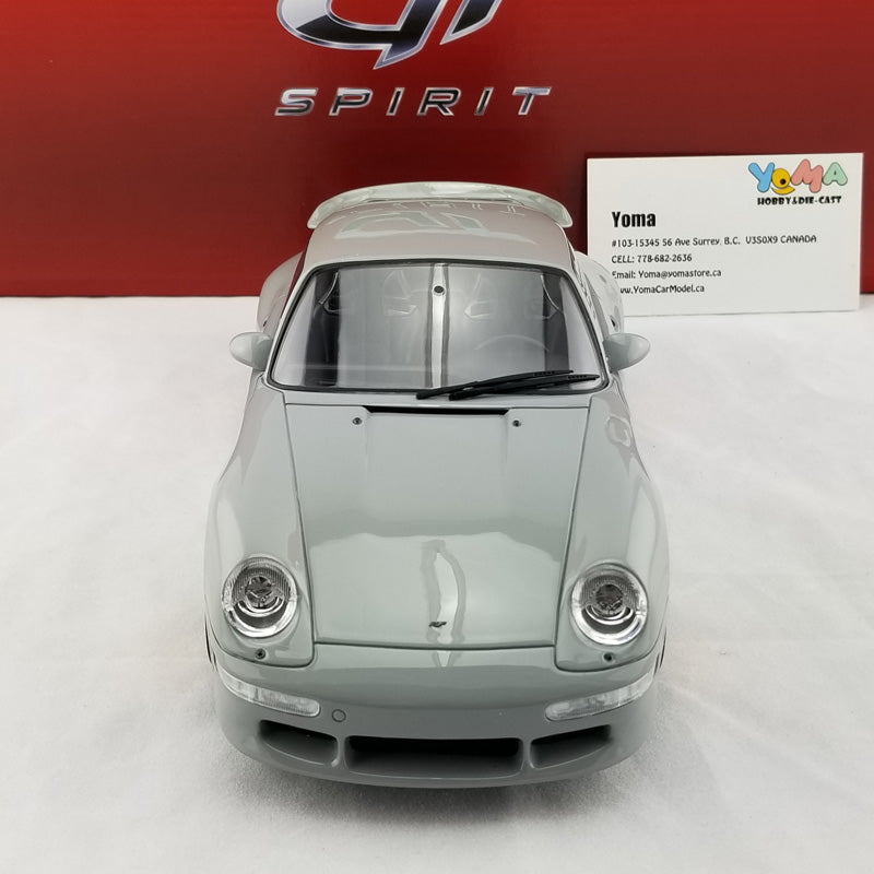 GT Spirit 1:18 Porsche 911 (993) Turbo R by Ruf in Grey GT145