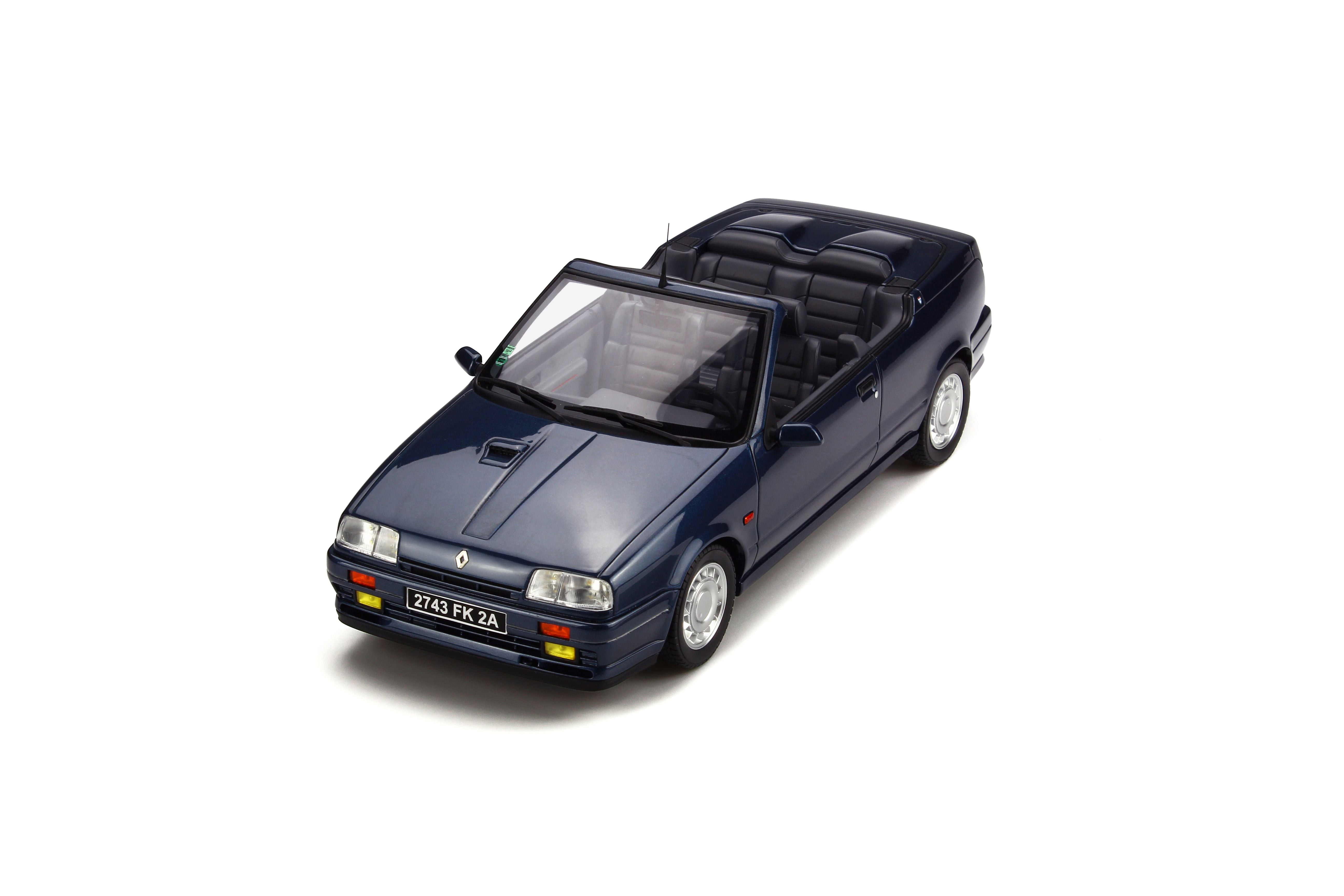 OTTO 1:18 Renault 19 16S Cabriolet Blue sport 449 Resin Model Car OT673