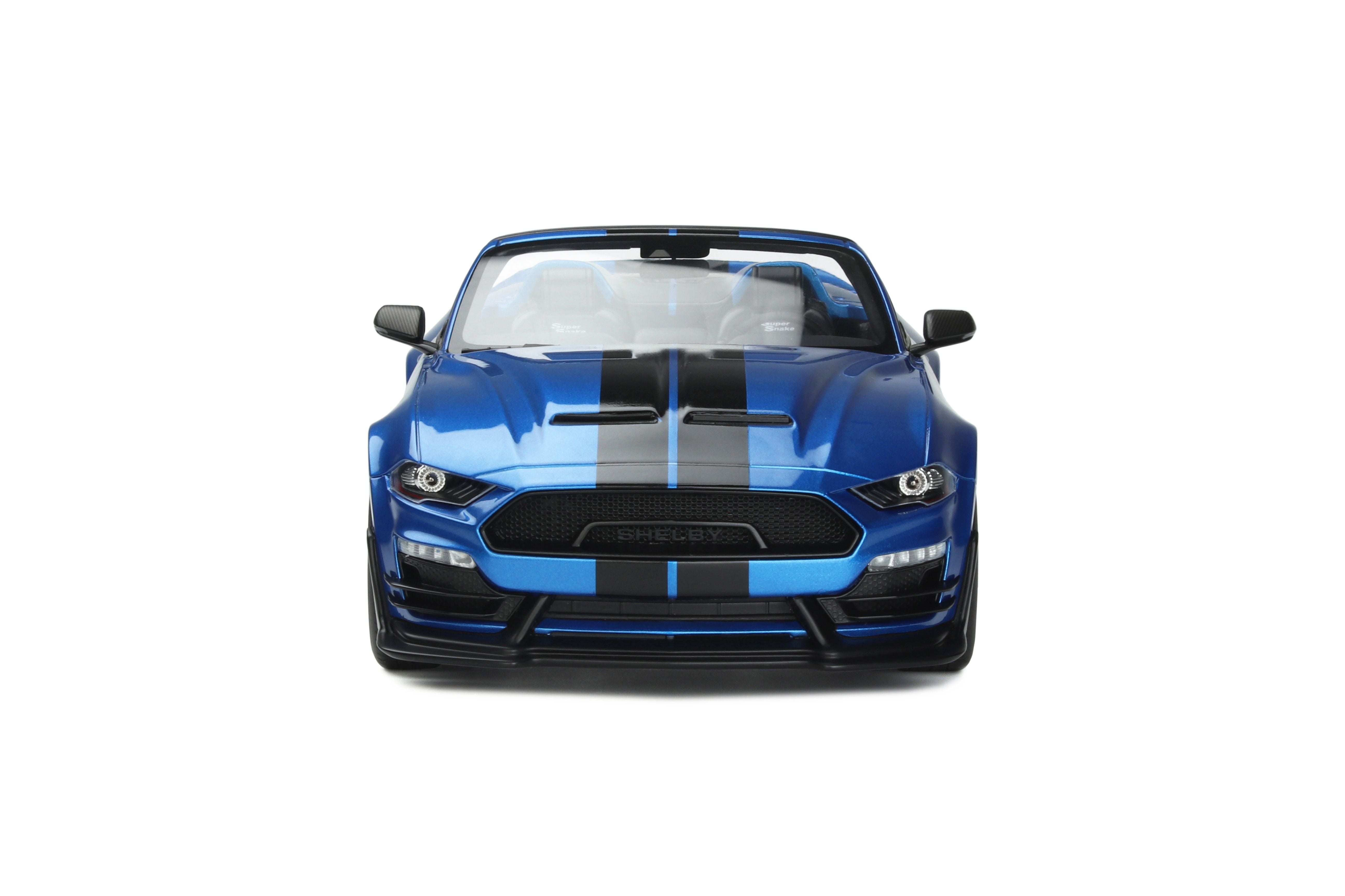 GT Spirit 1:18 2022 Ford Shelby Super Snake Speedster Velocity Blue GT398