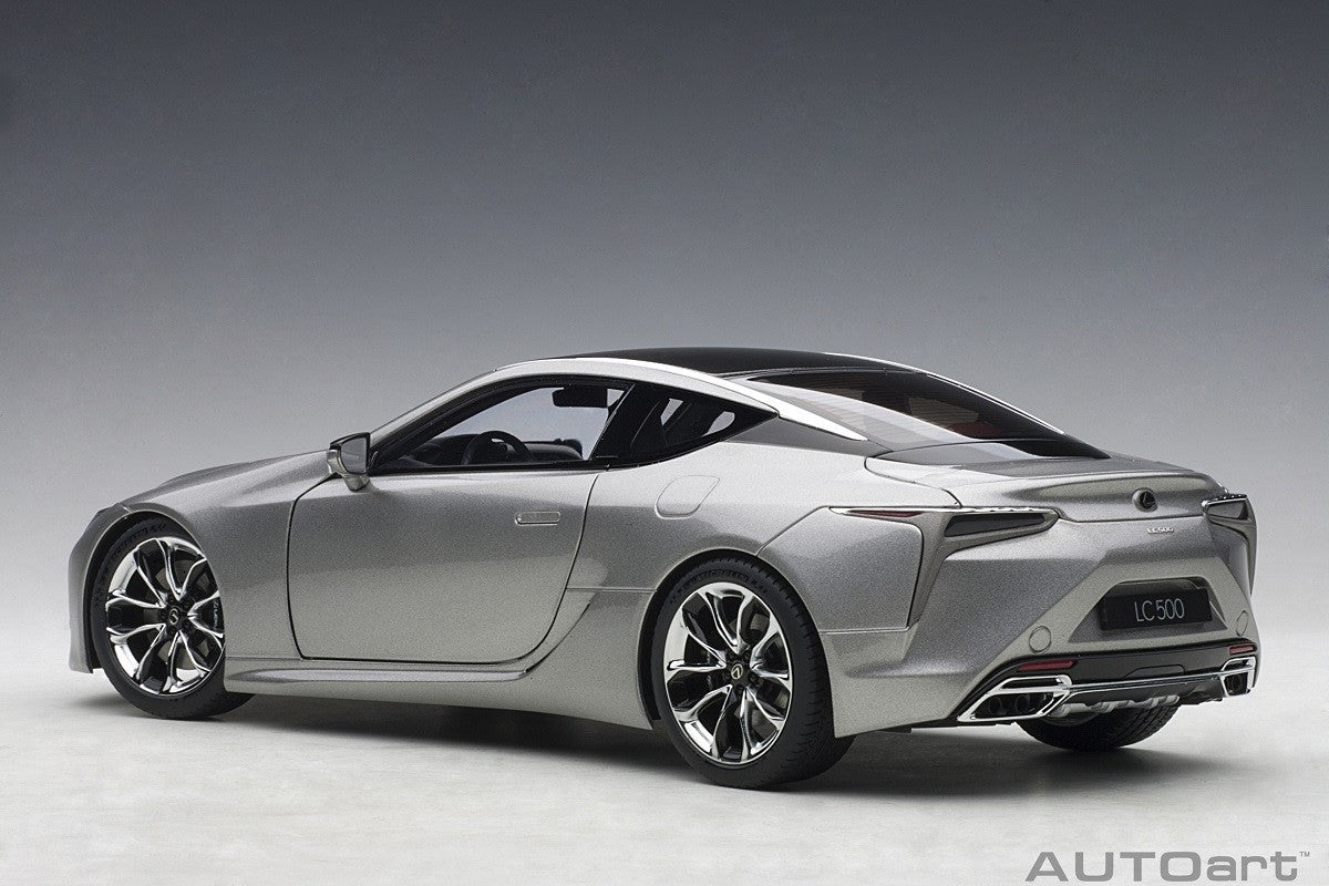 AUTOART 1/18 LEXUS LC500 SONIC TITANIUM METALLIC 78871