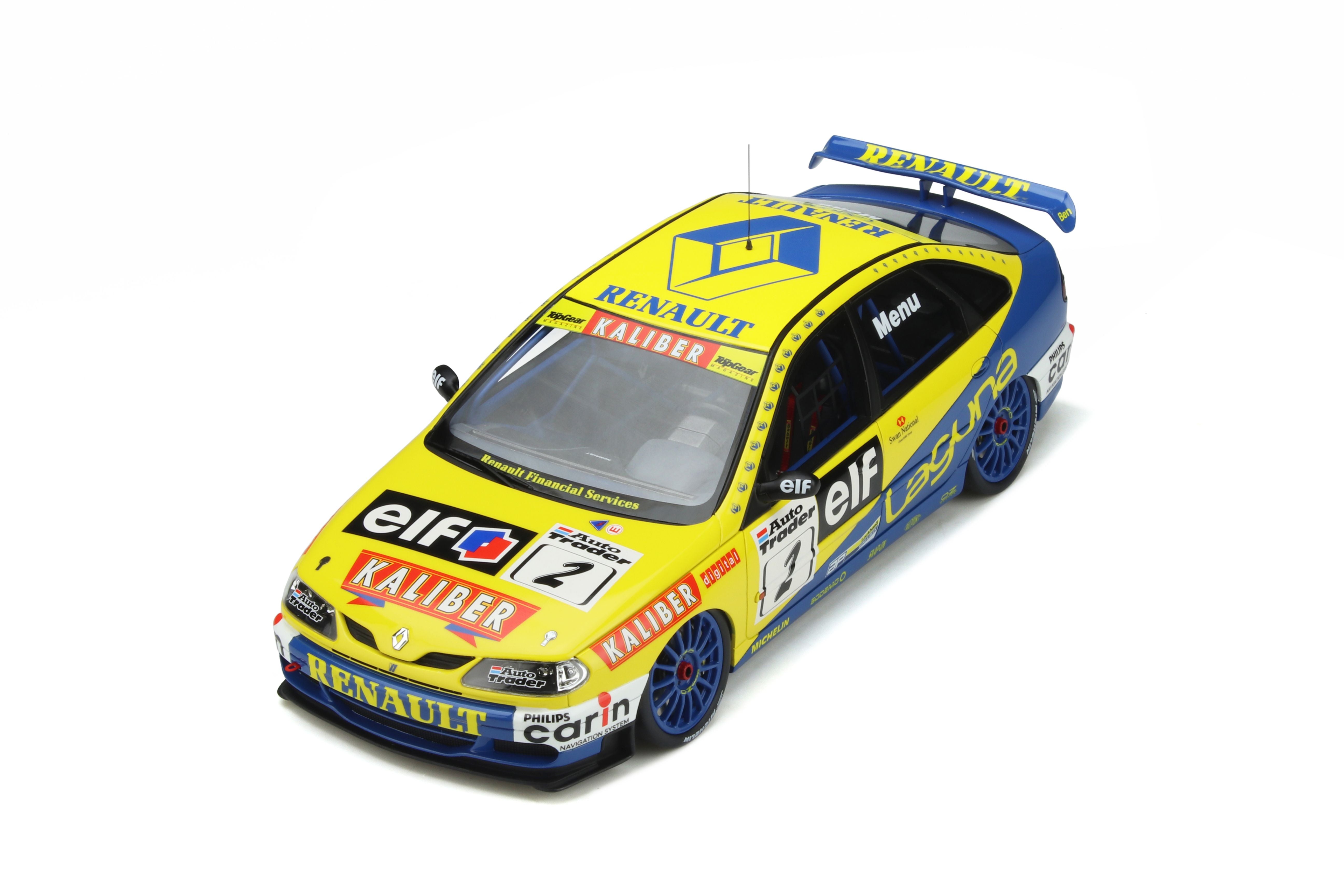 OTTO 1:18 Renault Laguna BTCC 1997 A.Menu #2 OT375
