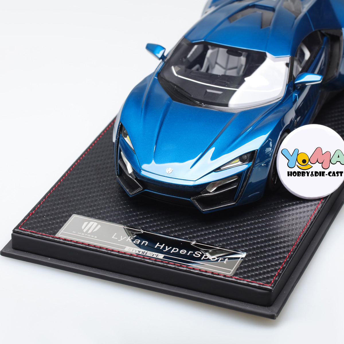 Frontiart 1:18 W Motor Lykan Hypersport Blue F030-11