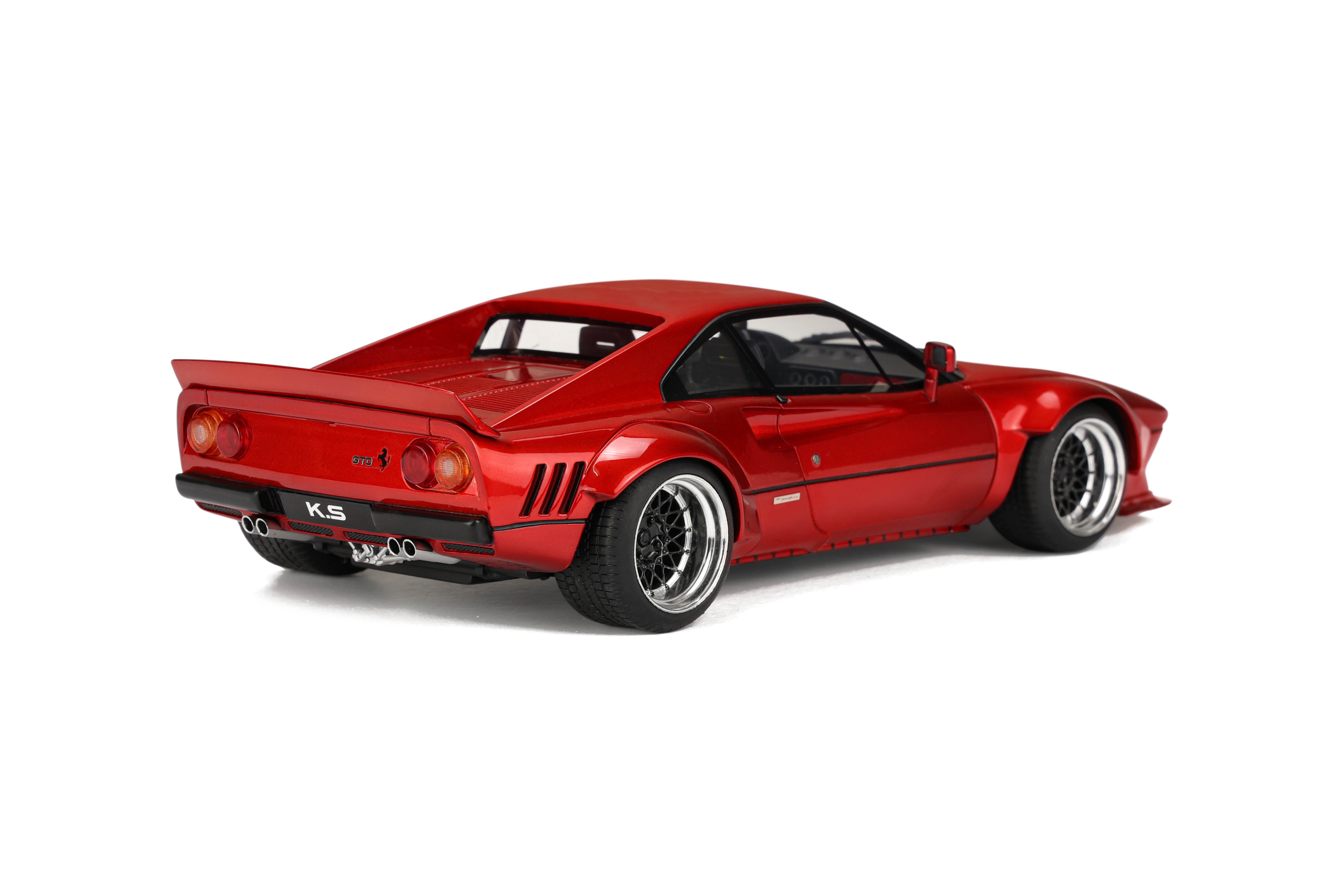 GT Spirit 1:18 2022 Khyzyl Saleem Ferrari 288 GTO Candy Red GT337