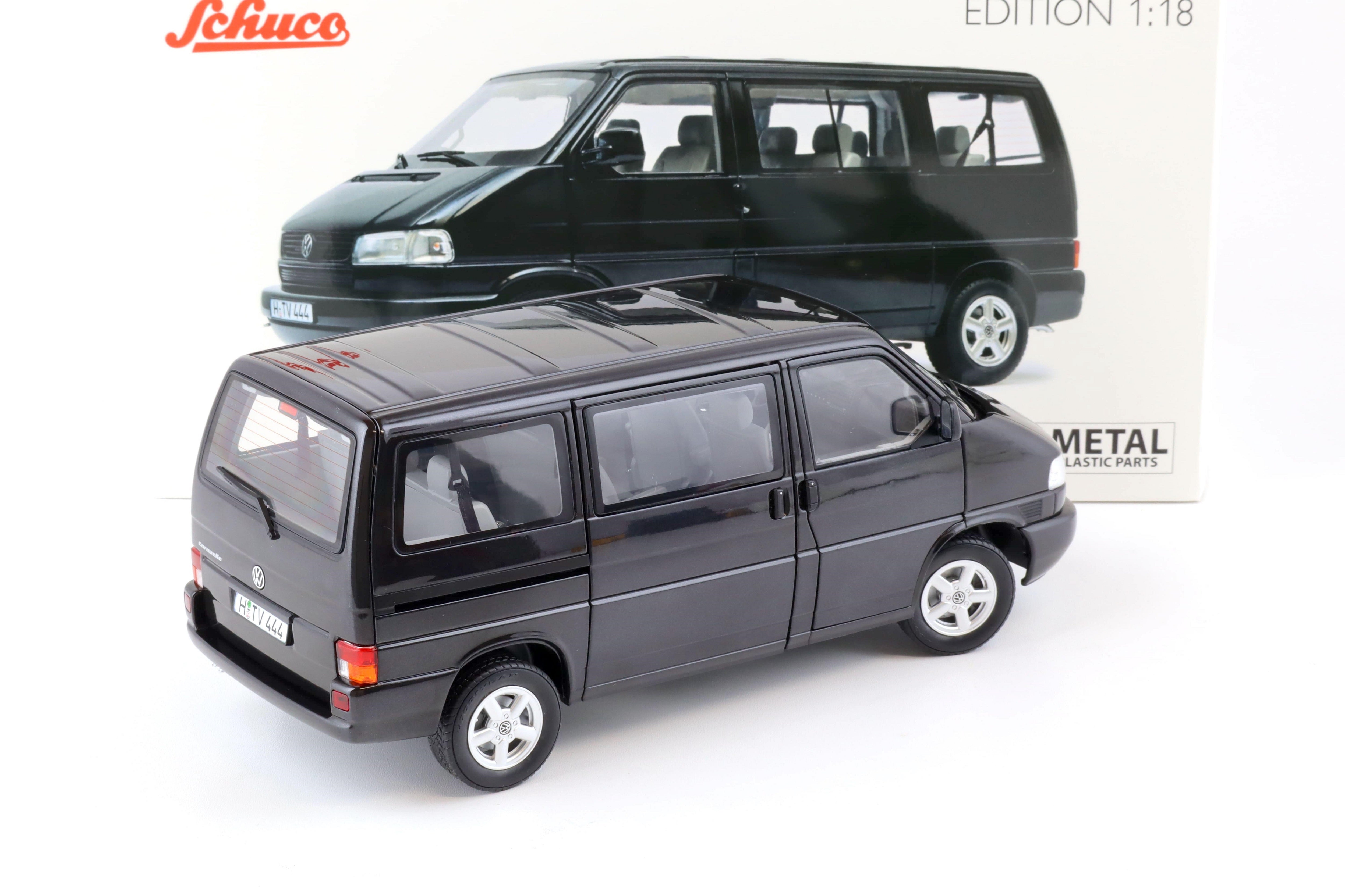 Schuco 1:18 Volkswagen T4b Caravelle Black 450041600