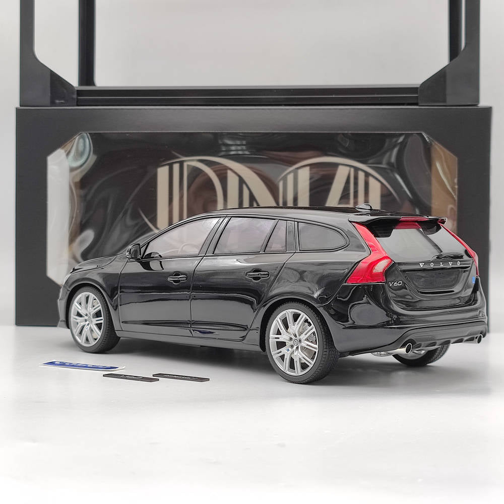 DNA Collectibles 1/18 Volvo V60 Polestar Engineered DNA000124 Resin Model Black Toys Car Gift