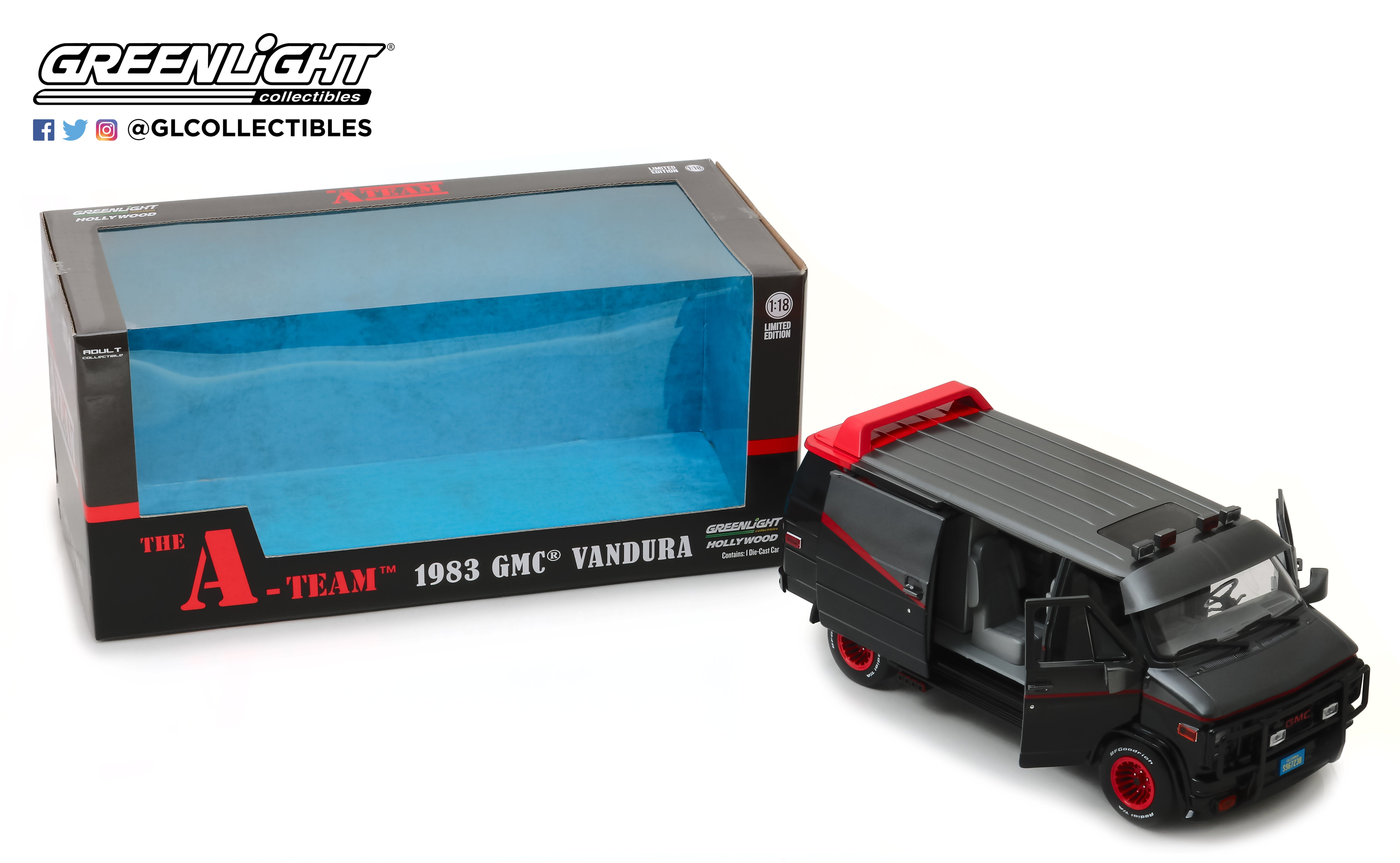 GreenLight 1:18 The A-Team (1983-87 TV Series) - 1983 GMC Vandura 13521