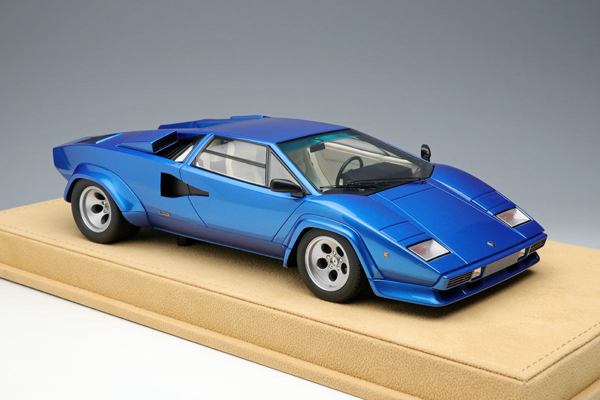 Lamborghini Countach LP5000S 1982 - metallic blue - 1:18