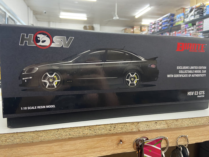 1:18 HSV E3 GTS - PHANTOM BLACK - BIANTE