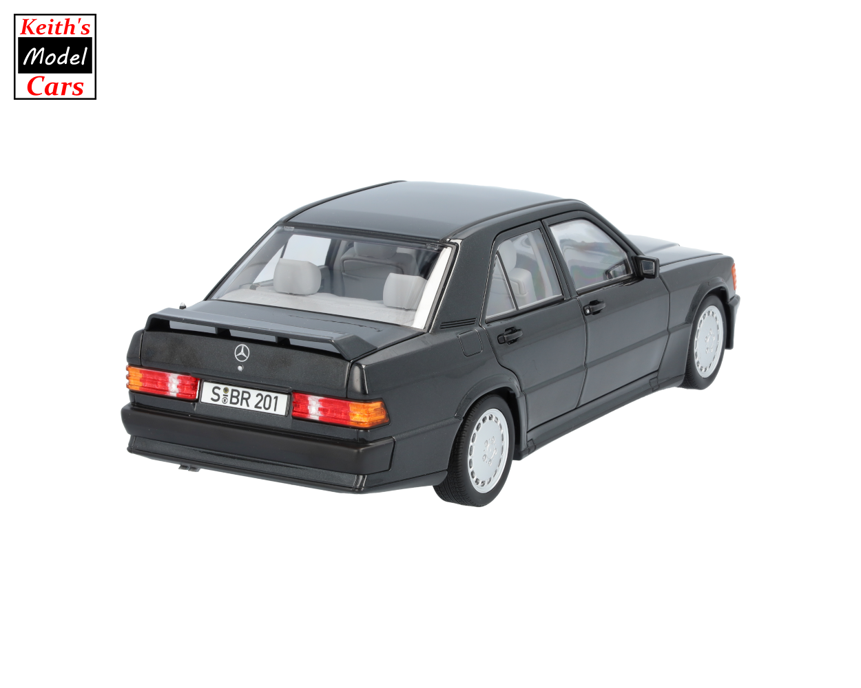 [1/18 Scale] Mercedes-Benz (W201) 190E 2.3-16 in Blauschwarz/Blue-Black by Norev