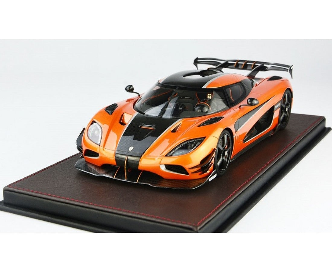 Frontiart 1:18 Koenigsegg Agera RS One of 1 Orange Carbon F055-18