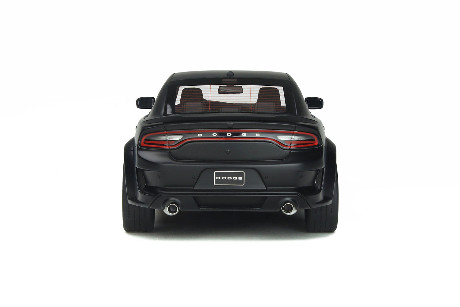 GT Spirit 1:18 2020 Dodge Charger SRT Hellcat Widebody Tuned by Speedkore Matte Black GT301