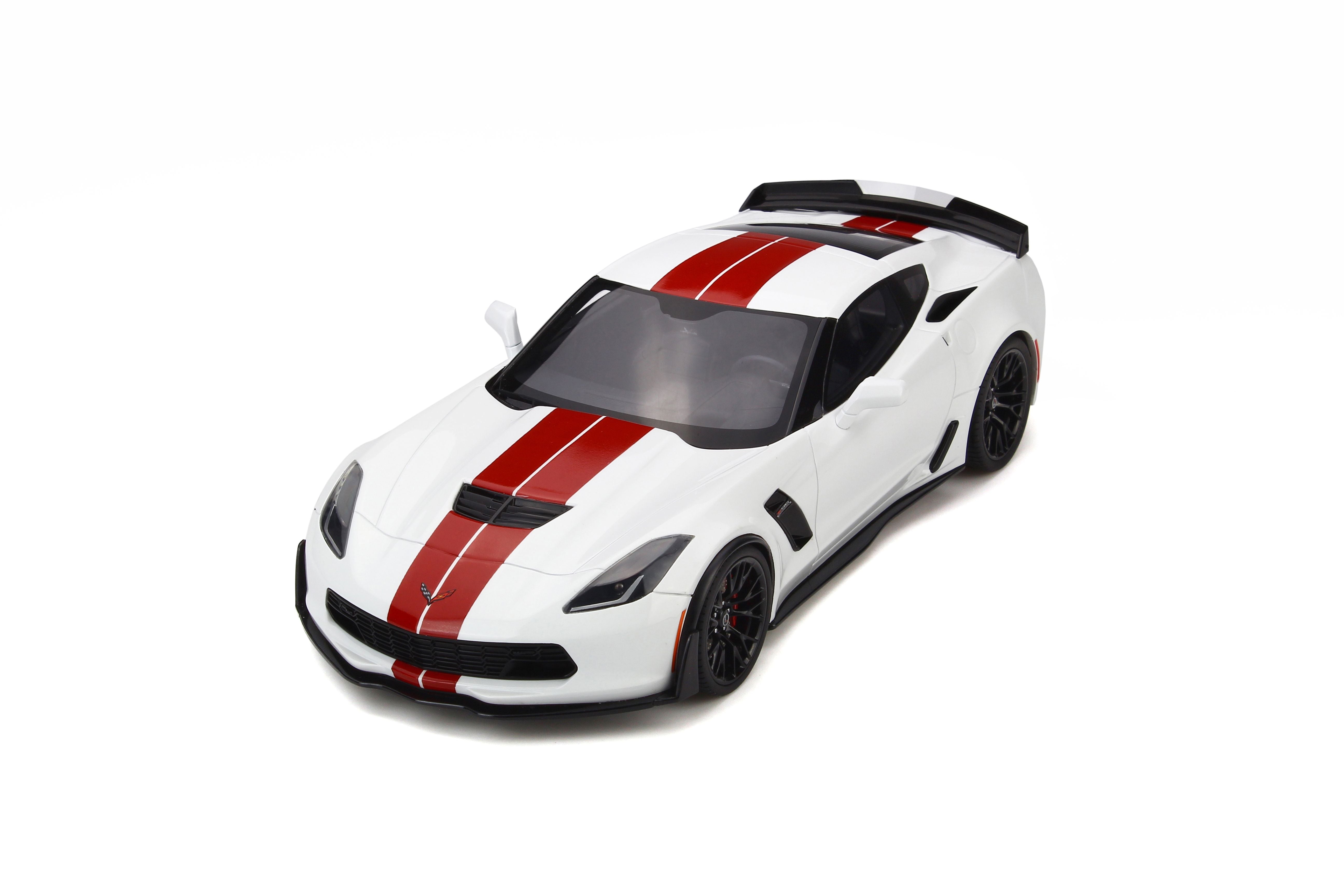 GT Spirit 1:18 2017 Chevrolet Corvette C7 Z06 Arctic White GT214