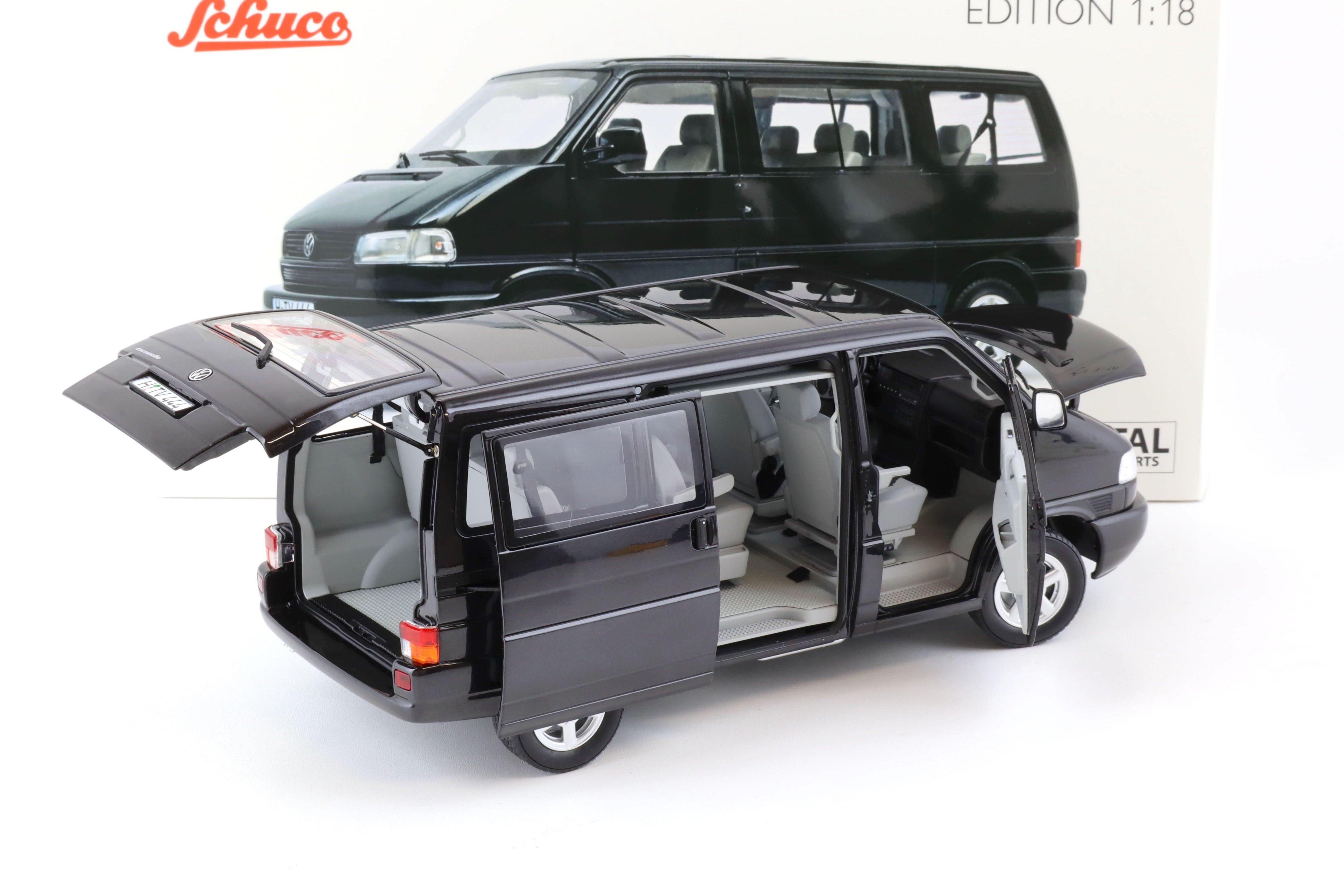 Schuco 1:18 Volkswagen T4b Caravelle Black 450041600