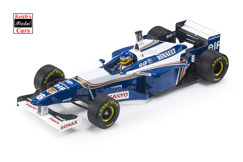 [1/18 Scale] Williams-Renault FW18 - Winner Hungarian GP 1996 (No.6 J. Villeneuve) by GP Replicas