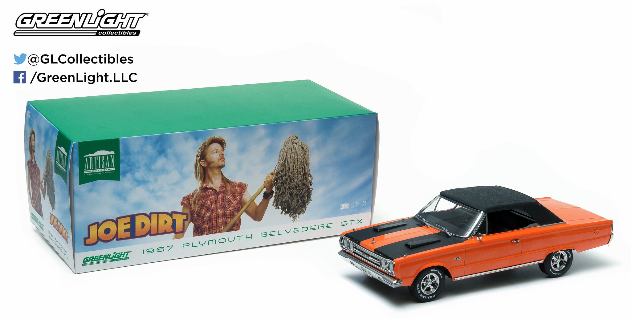 GreenLight 1:18 1967 Plymouth Belvedere GTX