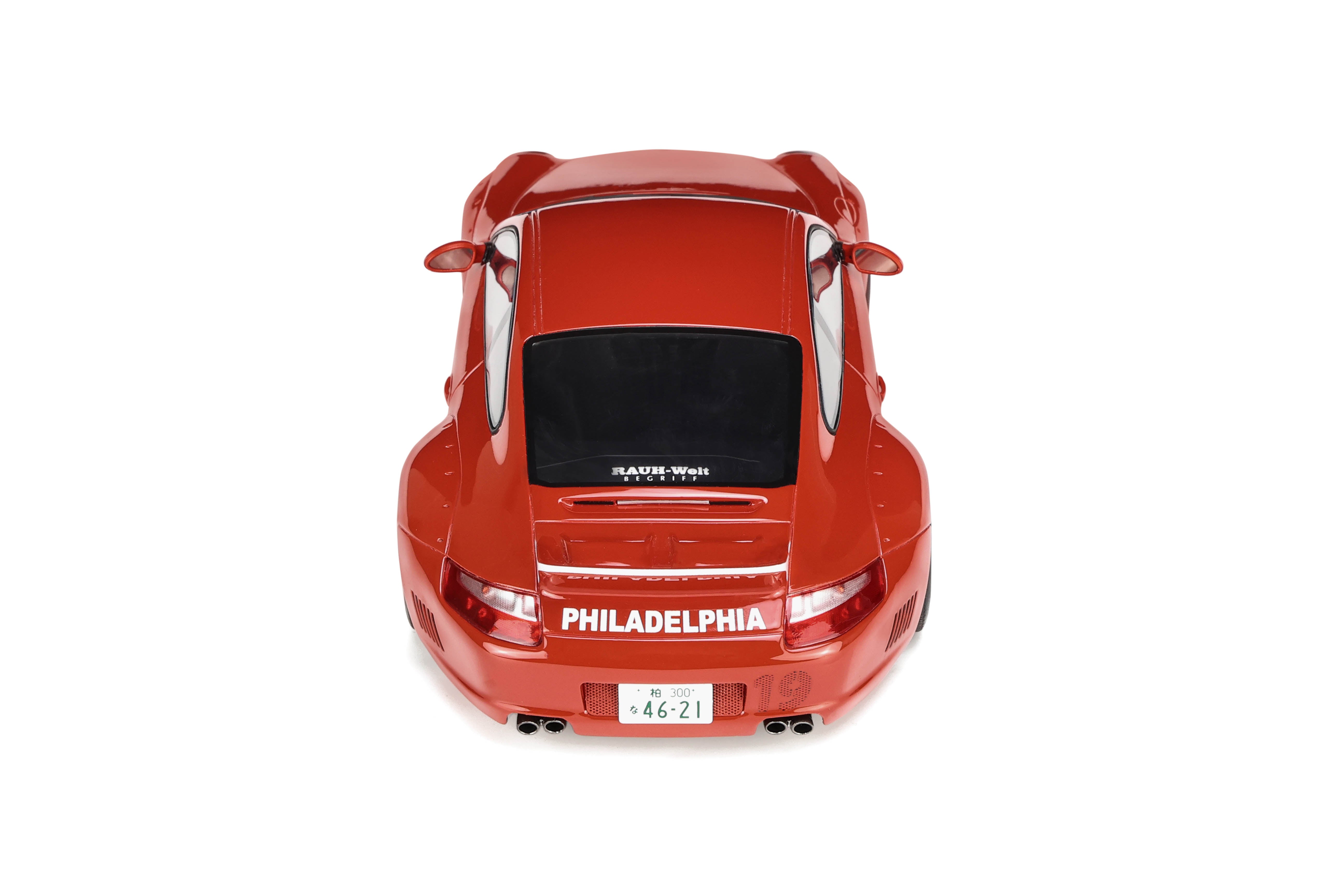 GT Spirit 1:18 Porsche 911 997 RWB AKA Phila 2021 Red GT874