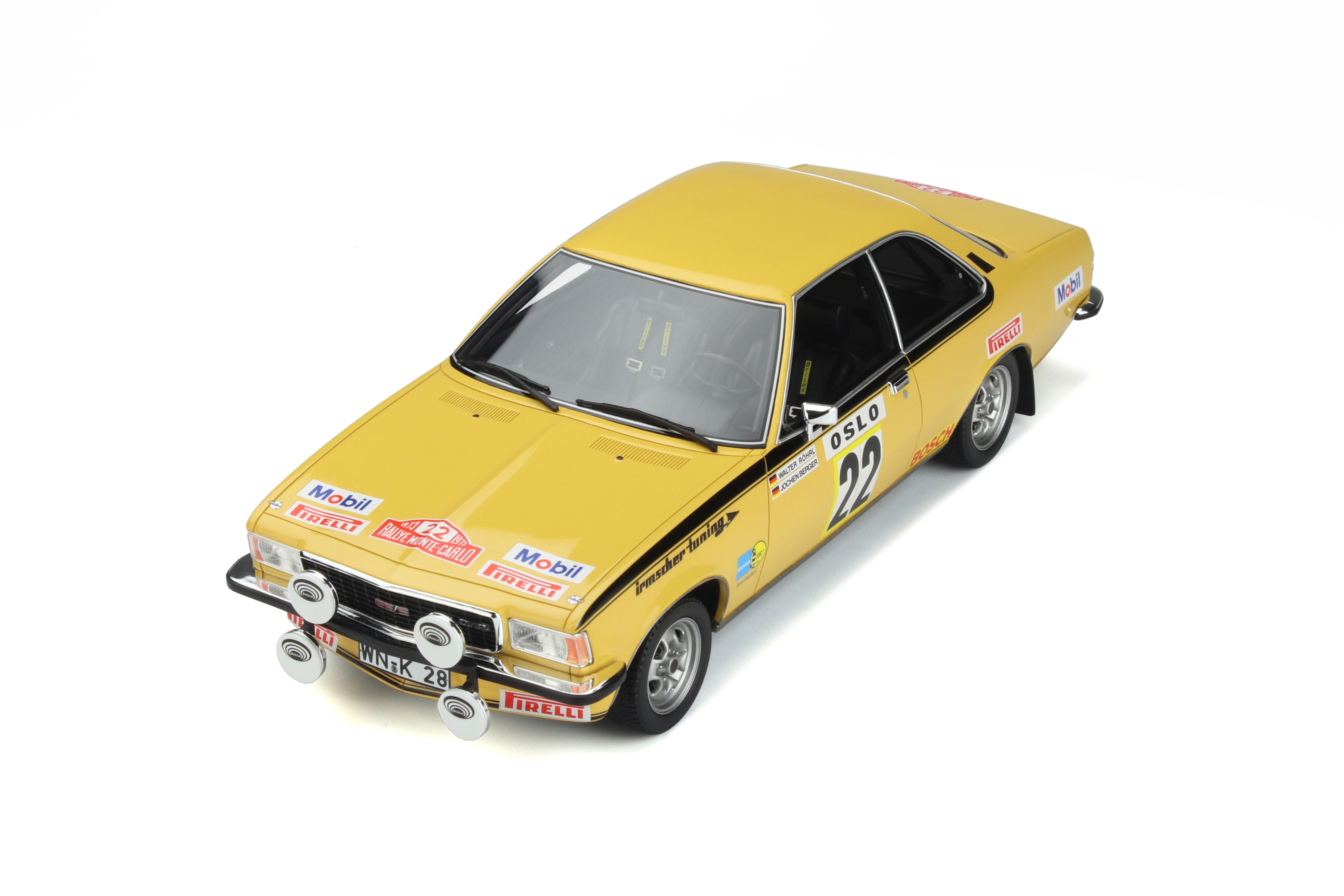 OTTO 1:18 1973 Opel Commodore #22 Rallye Monte-Carlo OT933