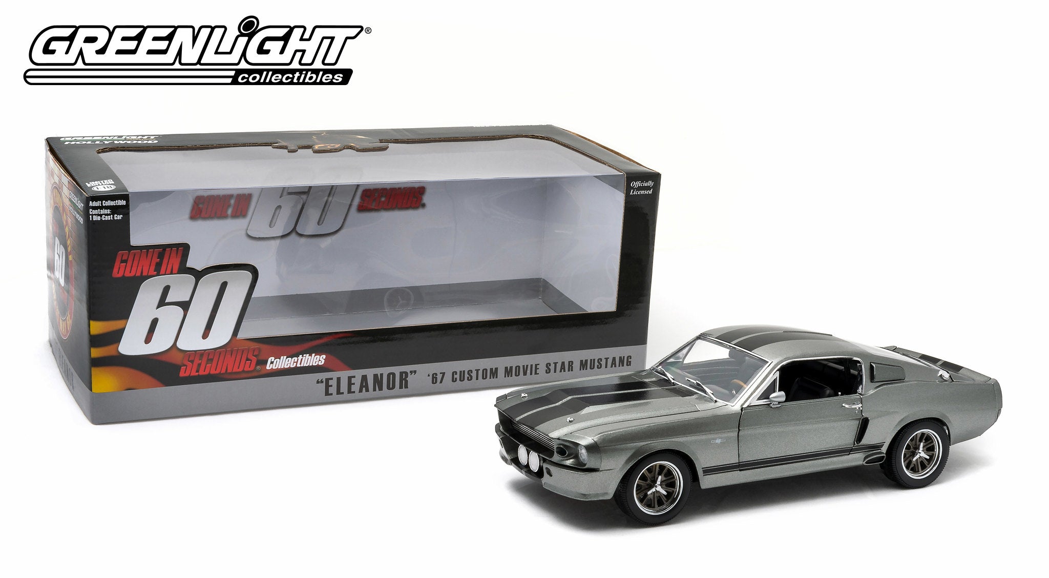 GreenLight 1:18 Gone in Sixty Seconds (2000) - 1967 Ford Mustang