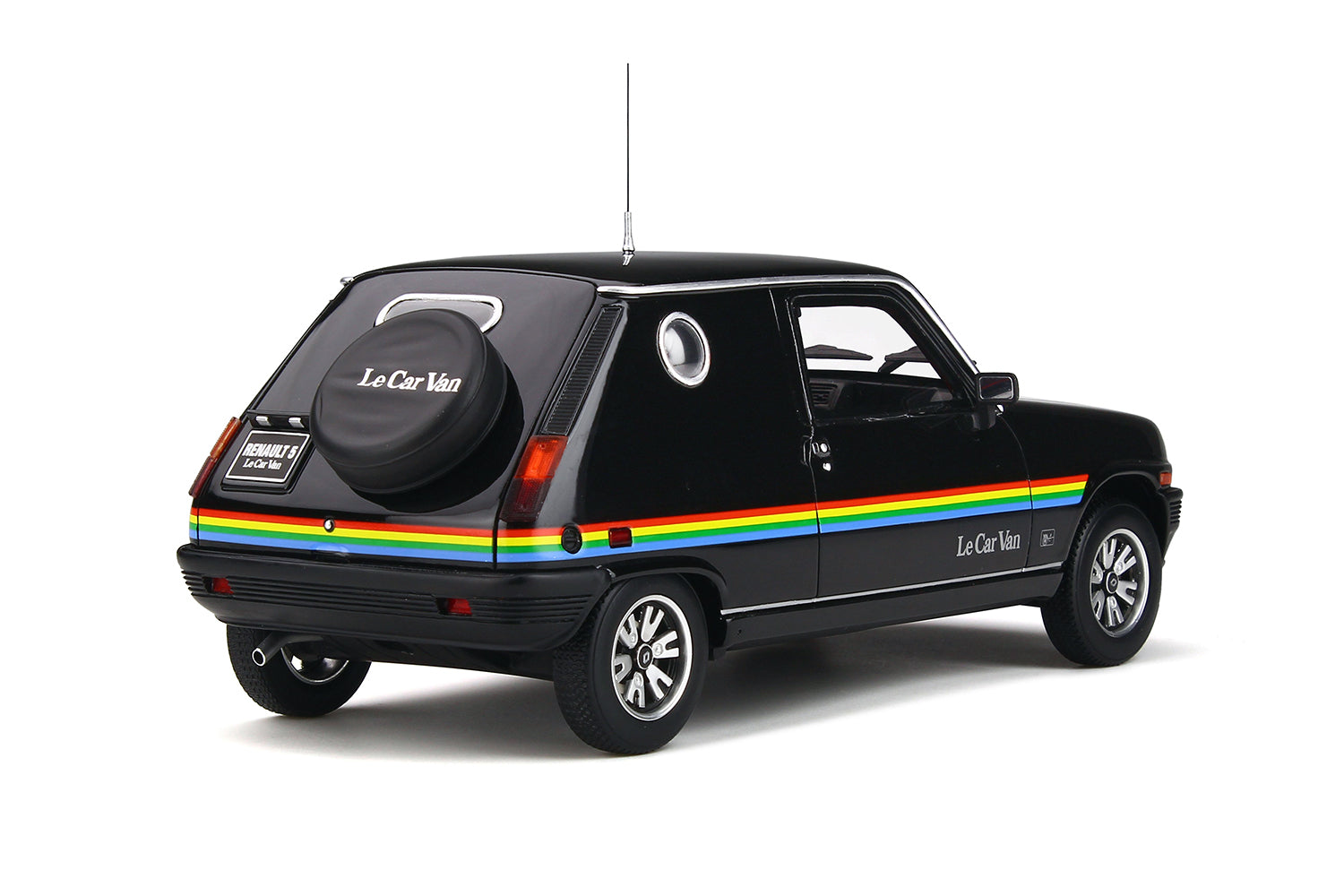 OTTO 1/18 Renault 5 Le Car Van 1980 Black OT555