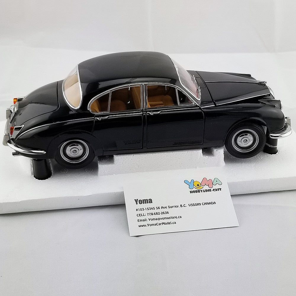 Paragon 1:18 1967 Jaguar MK2 Daimler V8 250 Black PA-98311