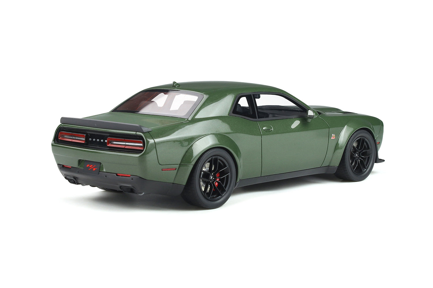 GT Spirit 1:18 2019 Dodge Challenger R/T Scat Pack Widebody Green GT815