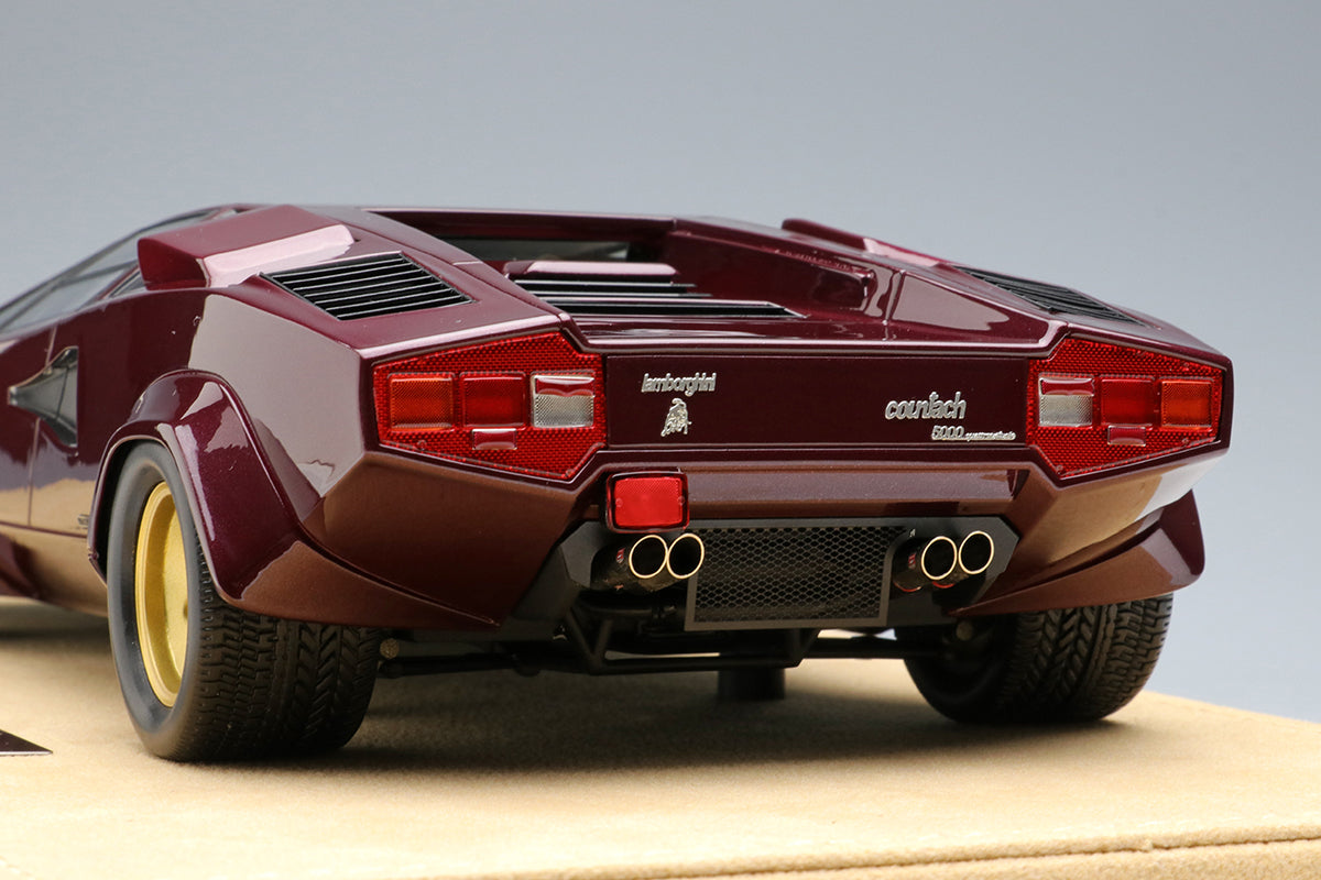 Lamborghini Countach LP5000QV 1985 - metallic deep purple - 1:18