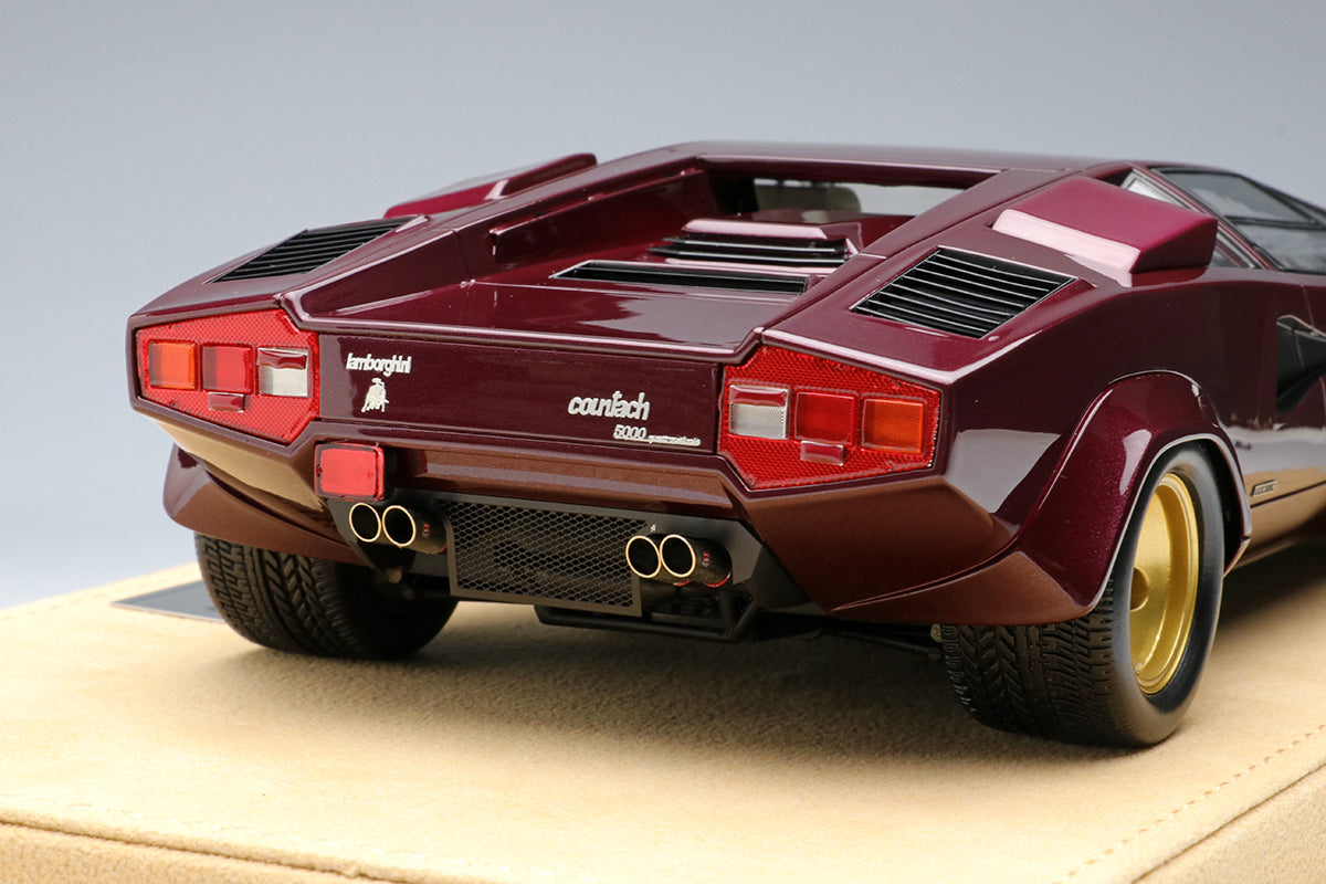 Lamborghini Countach LP5000QV 1985 - metallic deep purple - 1:18