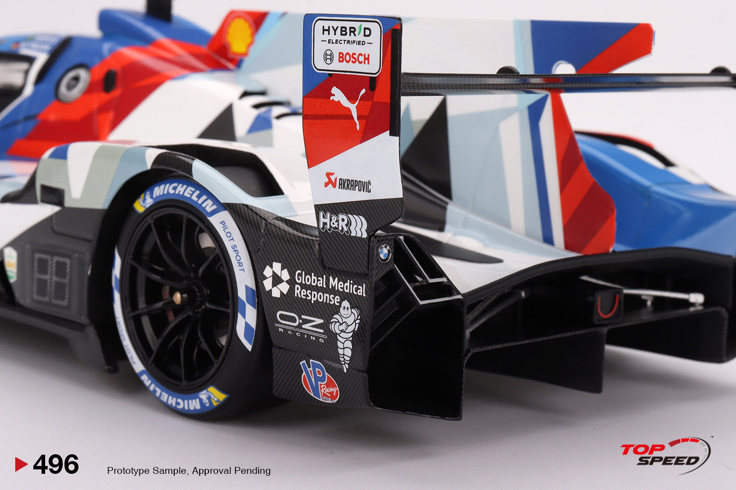 *PREORDER* TopSpeed Models 1:18 BMW M Hybrid V8 GTP #24 BMW M Team RLL   2023 IMSA Daytona 24 Hrs